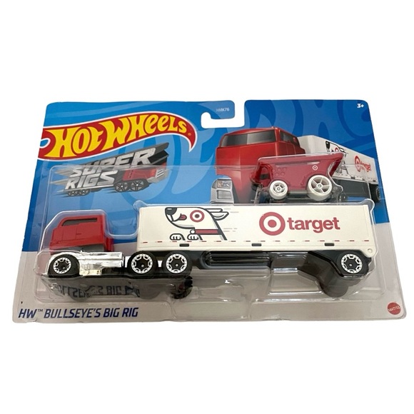 Hot Wheels Bullseye Big Rig Truck Trailer - Picture 8 of 8